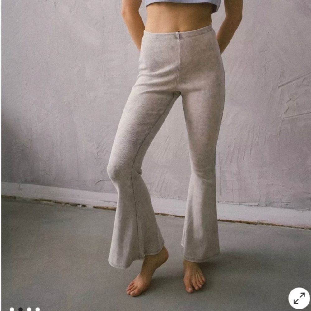 Urban outfitters out from under medium lounge ribbed flare pants